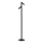 Lucide 27703/04/30 - LED Димируем докосване екстериорен лампа ANTRIM 2xLED/2,2W/4V 400 mAh IP54 черен