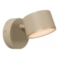 Lucide 44217/08/41 - Димируема стенна точкова лампа GIAN LED/9W/230V, черна