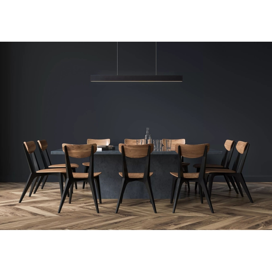 Lucide 45455/36/30 - LED Димируем пендел RAYA LED/36W/230V 119 см черен