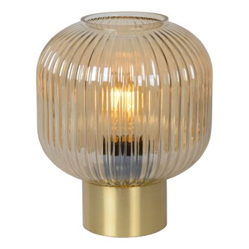 Lucide 45586/20/62 - Настолна лампа MALOTO 1xE27/40W/230V бежов/златист