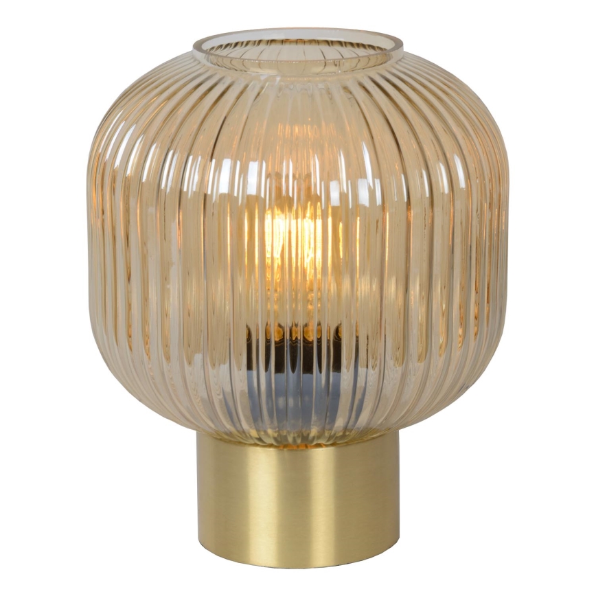 Lucide 45586/20/62 - Настолна лампа MALOTO 1xE27/40W/230V бежов/златист