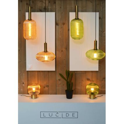 Lucide 45586/20/62 - Настолна лампа MALOTO 1xE27/40W/230V бежов/златист