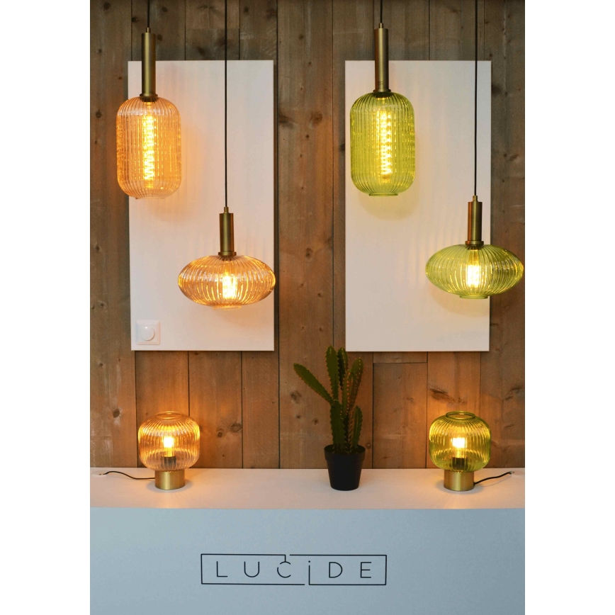 Lucide 45586/20/62 - Настолна лампа MALOTO 1xE27/40W/230V бежов/златист