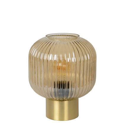 Lucide 45586/20/62 - Настолна лампа MALOTO 1xE27/40W/230V бежов/златист