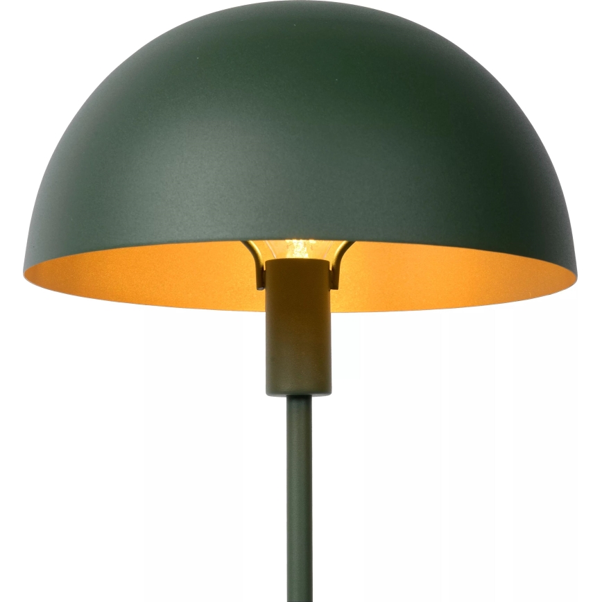 Lucide 45596/01/33 - Настолна лампа SIEMON 1xE14/25W/230V зелен
