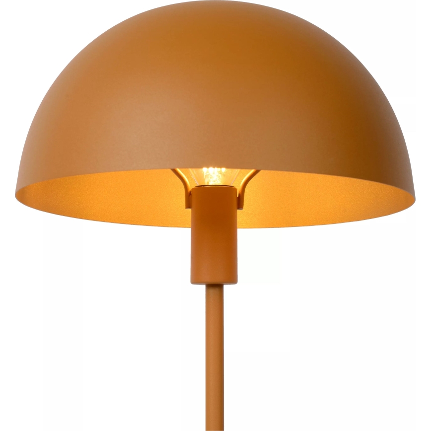 Lucide 45596/01/44 - Настолна лампа SIEMON 1xE14/25W/230V оранжев
