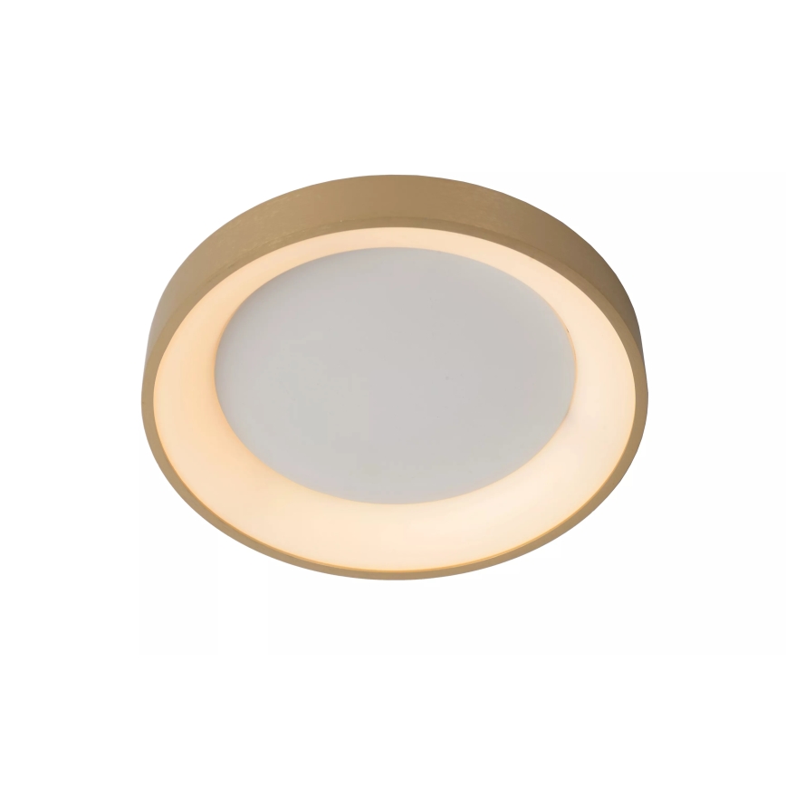 Lucide 46103/20/02 - LED Димируем плафон VIDAL LED/20W/230V Ø 28 см златист