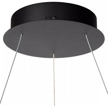 Lucide 46403/48/30 - LED Димируем пендел VIDAL LED/48W/230V Ø 58 см черен