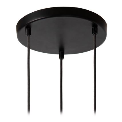 Lucide 46413/13/65 - Пендел MEDINE 3xE27/40W/230V опушен