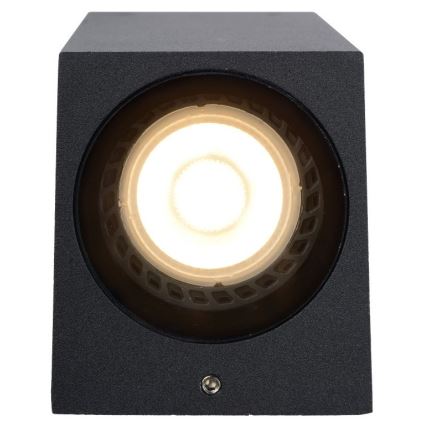 Lucide 69800/02/30 - Екстериорен аплик ZARO 2xGU10/35W/230V IP44 черен