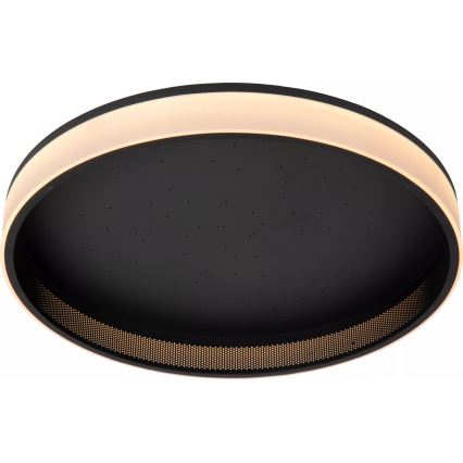 Lucide 71102/40/30 - LED Димируем плафон ESTREJA LED/40W/230V 2500-3000K Ø 40 см черен + дистанционно управление