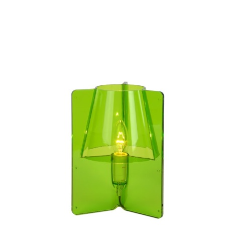 Lucide 71550/01/85 - Настолна лампа TRIPLI 1xE14/11W/230V зелена
