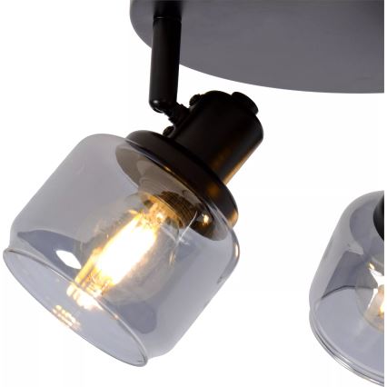 Lucide 77979/13/30 - Спот BJORN 3xE14/40W/230V черен