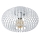 Lucide 78174/40/31 - Таванна лампа MANUELA 1xE27/60W/230V бяла
