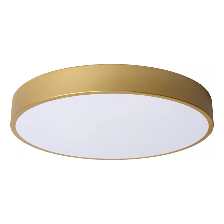 Lucide 79185/40/02 - LED Димируем плафон UNAR LED/24W/230V Ø 39,5 см златист