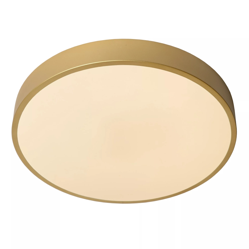 Lucide 79185/40/02 - LED Димируем плафон UNAR LED/24W/230V Ø 39,5 см златист