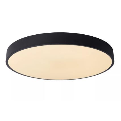 Lucide 79185/50/30 - LED Димируем плафон UNAR LED/36W/230V Ø 49,5 см черен