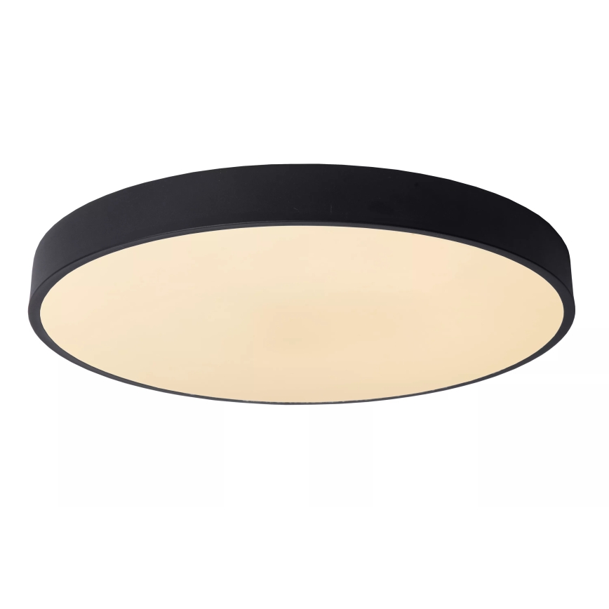 Lucide 79185/50/30 - LED Димируем плафон UNAR LED/36W/230V Ø 49,5 см черен