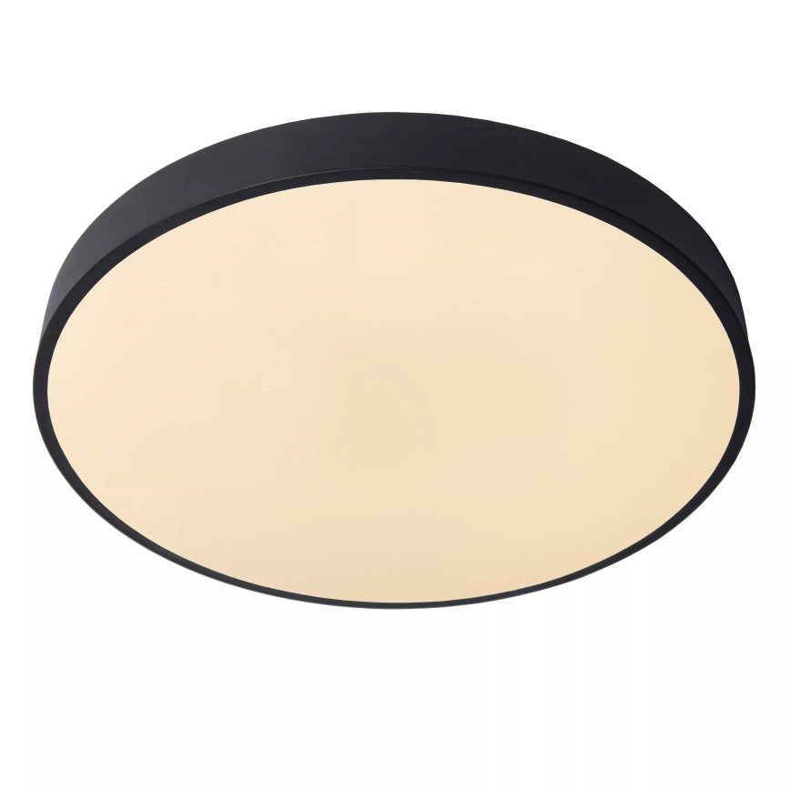 Lucide 79185/50/30 - LED Димируем плафон UNAR LED/36W/230V Ø 49,5 см черен