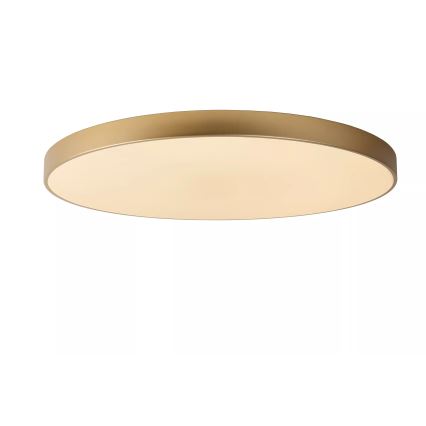 Lucide 79185/80/02 - LED Димируем плафон UNAR LED/80W/230V Ø 80 см златист