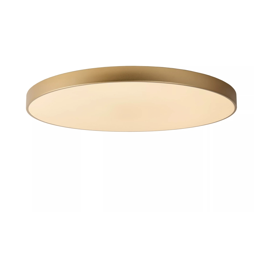 Lucide 79185/80/02 - LED Димируем плафон UNAR LED/80W/230V Ø 80 см златист