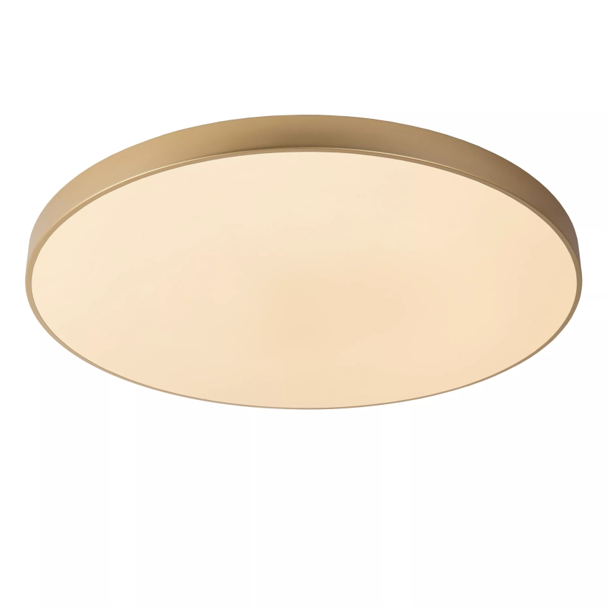 Lucide 79185/80/02 - LED Димируем плафон UNAR LED/80W/230V Ø 80 см златист