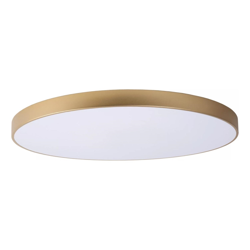 Lucide 79185/80/02 - LED Димируем плафон UNAR LED/80W/230V Ø 80 см златист
