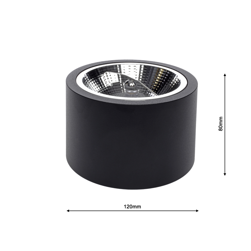 Луничка за вграждане REDONDO 1xAR111 - GU10/12W/230V