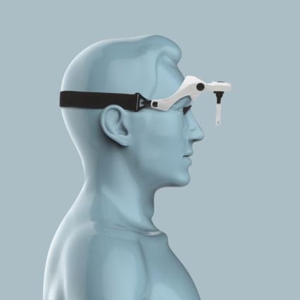 Лупа за чело с LED осветление 3xAAA + комплект лещи