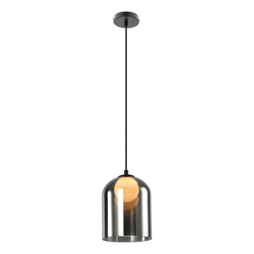 Лустер на въже KLEA 1xG9/15W/230V димна черна
