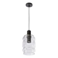 Лустър за окачване RADON 1xE27/40W/230V прозрачен