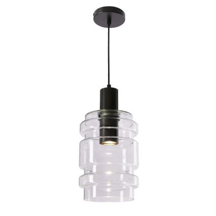 Лустър за окачване RADON 1xE27/40W/230V прозрачен