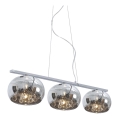 LUXERA 46039 - Висящ Полилей SPHERA 3xG9/33W/230V