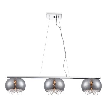 Luxera 46092 - Полилей на верижка ATMOSPHERA 3xG9/7W/230V