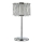 Luxera 46117 - Кристална настолна лампа STIXX 3xG9/33W/230V
