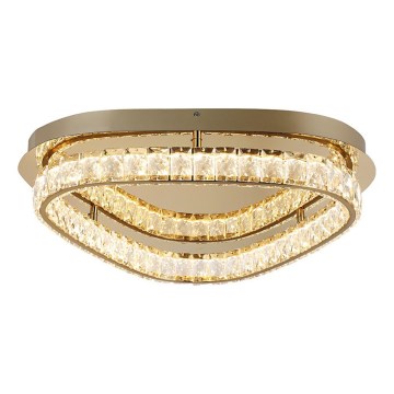 LUXERA 46150 - LED таванно осветително тяло MIST LED/32W/230V 4000K Ø 50 см златисто