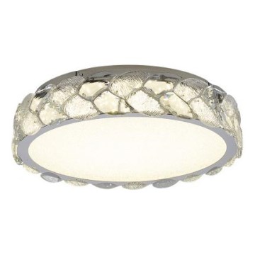 LUXERA 46153 - LED плафон LARUNA LED/32W/230V 4000K Ø 40 см матов хром
