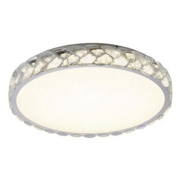 LUXERA 46154 - LED таванно осветително тяло LARUNA LED/43W/230V 4000K Ø 60 см матов хром