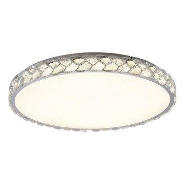 LUXERA 46155 - LED таванно осветително тяло LARUNA LED/85W/230V 4000K Ø 80 см матов хром