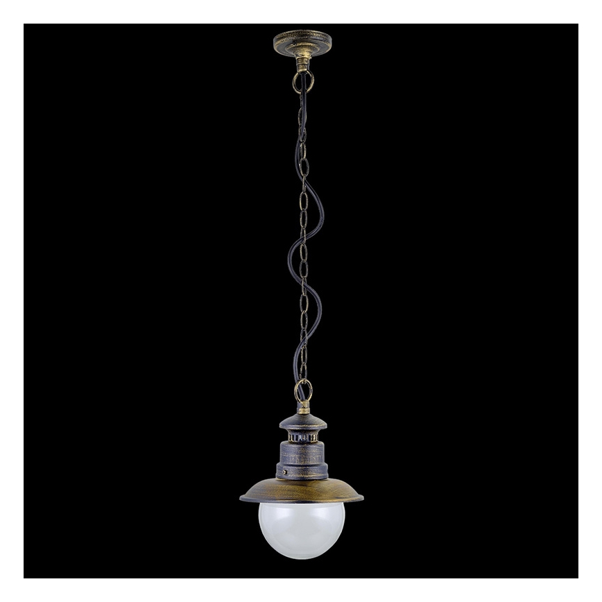 LUXERA 48401 - Екстериорна Полилей LIMASSOL 1xE27/60W/230V IP44