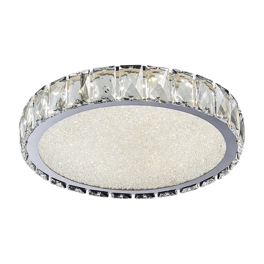 Luxera 62406 - LED Кристална Таванна закрепена лампа GIRO LED/20W/230V