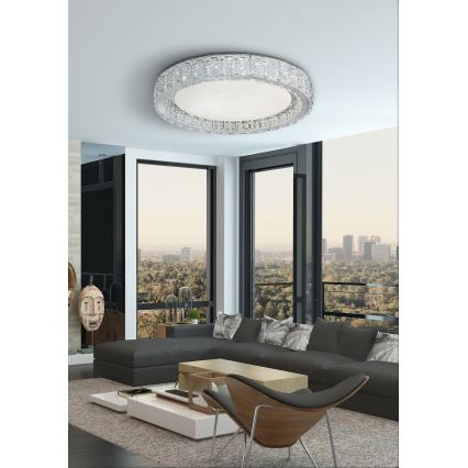 LUXERA 62437 - LED Плафониера ALLURIA LED/48W/230V 4000K 60 см