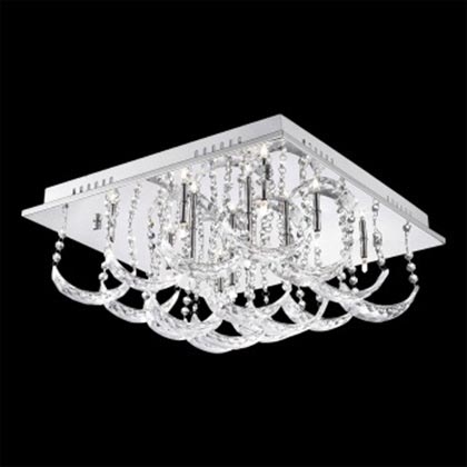 Luxera 64314 - Таванна лампа BACARAT 12xG4/20W/230V