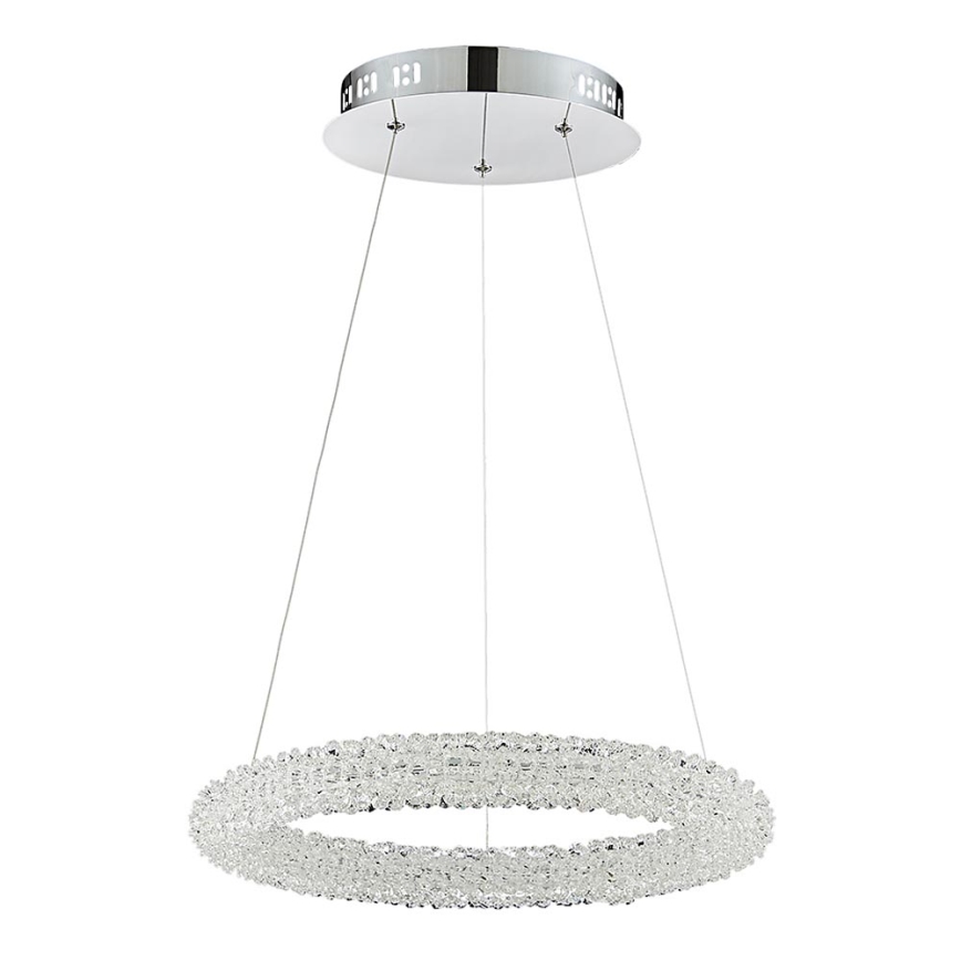 Luxera 64391 - LED Кристален Полилей на верижка ALMEDA LED/24W/230V