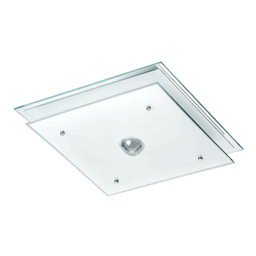LUXERA 65115 - Плафон IKAROS DIAMOND 3xE27/60W