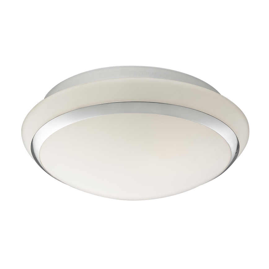 LUXERA 68046 - Баня таванно осветително тяло LUNA 1xE27/60W/230V IP44