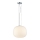 Luxera 68047 - Полилей на верижка BALVAN 1xE27/75W/230V