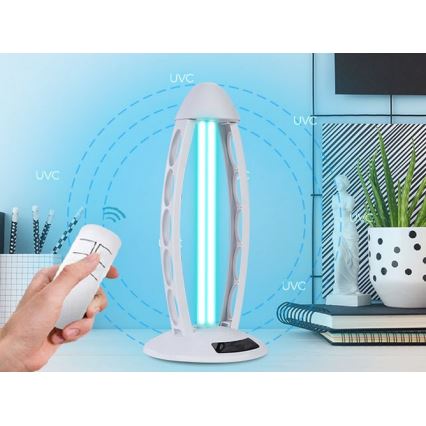 Luxera 70416 - Бактерицидна лампа с озон UVC/38W/230V + дистанционно