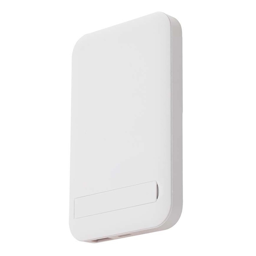 Магнитна захранваща банка с безжично зареждане Power Delivery 10 000mAh/20W/3,7V бял