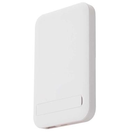 Магнитна захранваща банка с безжично зареждане Power Delivery 10 000mAh/20W/3,7V бял